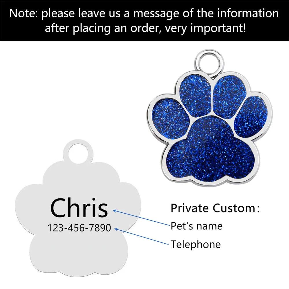 Personalized Pet ID Tags - Weird Wembley's Leashes & Collars 