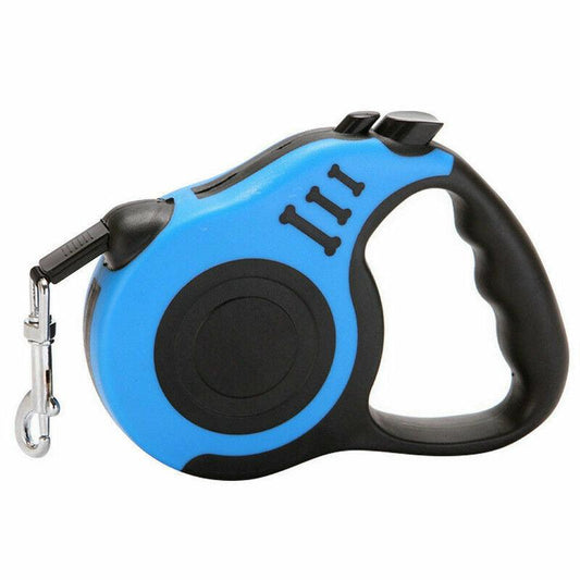 Automatic Retractable Dog Leash - Dual Size Options with Brake & Lock Safety System - Weird Wembley's Leashes & Collars 