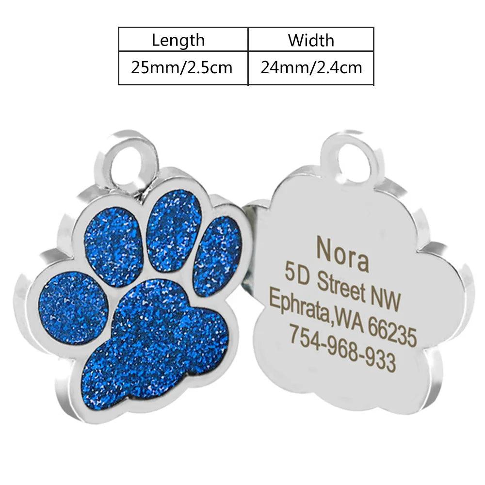 Personalized Dog ID Tags - Weird Wembley's Leashes & Collars 