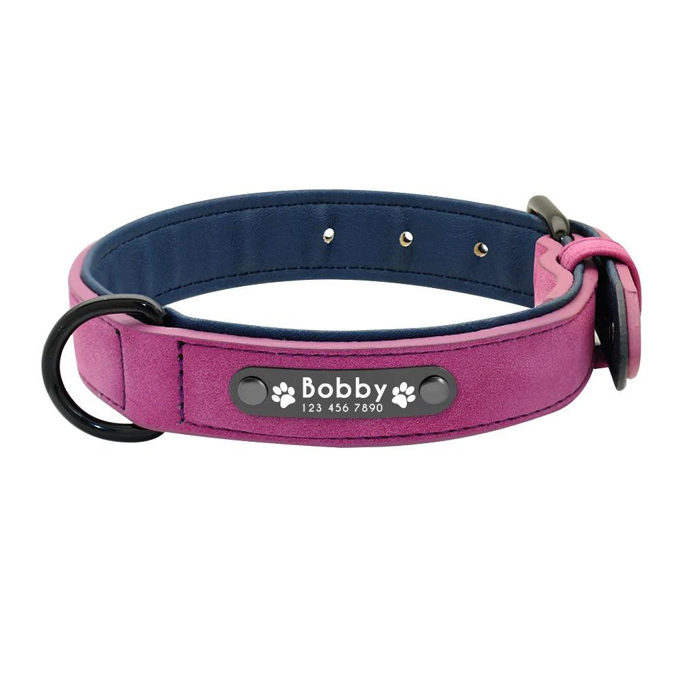 Custom Durable Leather Dog Collars and Leashes - Weird Wembley's Leashes & Collars 