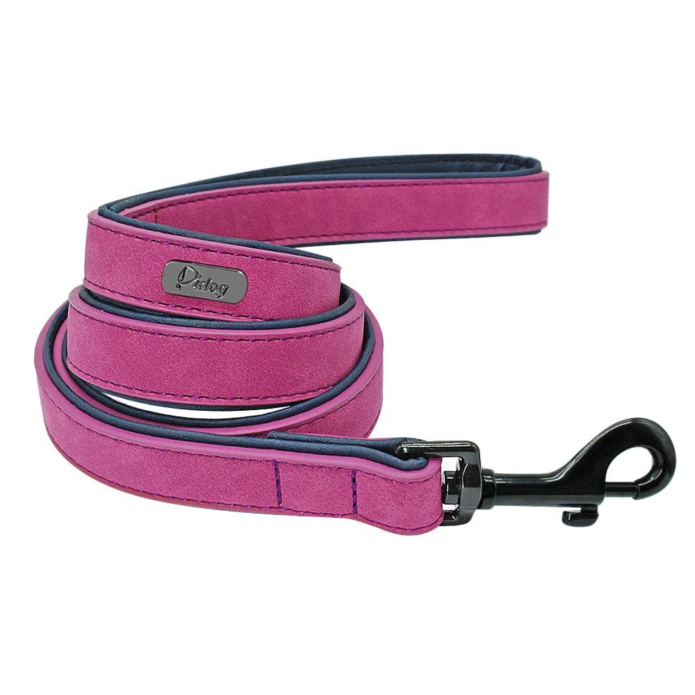 Custom Durable Leather Dog Collars and Leashes - Weird Wembley's Leashes & Collars 