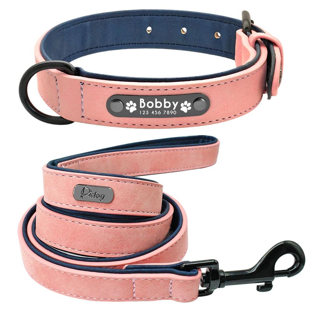 Custom Durable Leather Dog Collars and Leashes - Weird Wembley's Leashes & Collars 