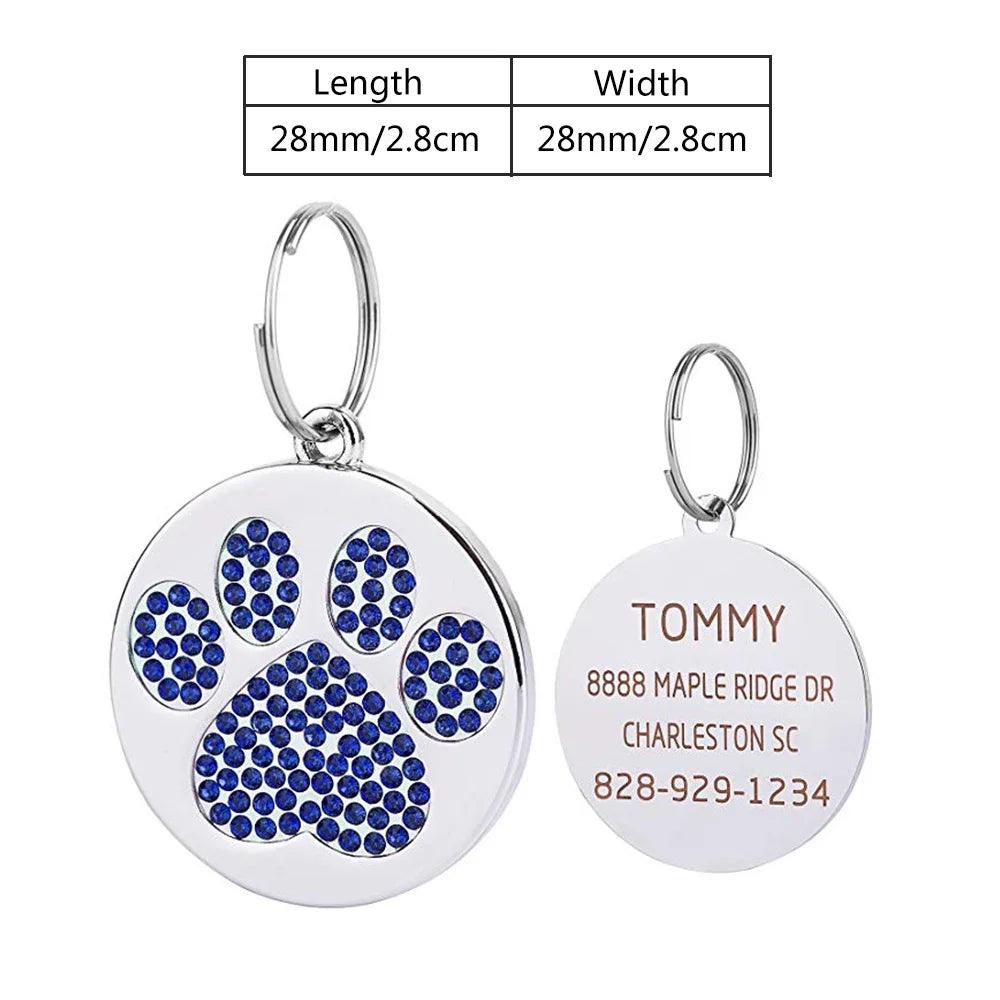 Personalized Dog ID Tags - Weird Wembley's Leashes & Collars 