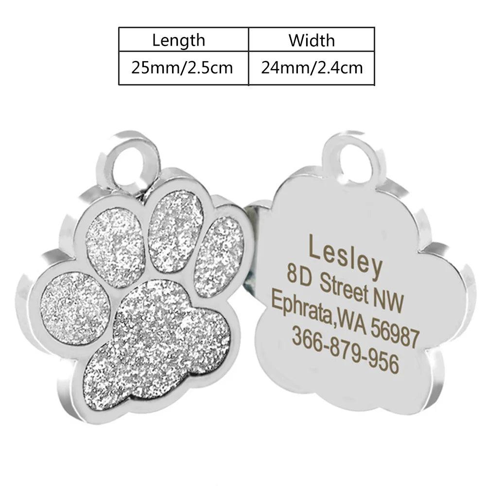 Personalized Dog ID Tags - Weird Wembley's Leashes & Collars 