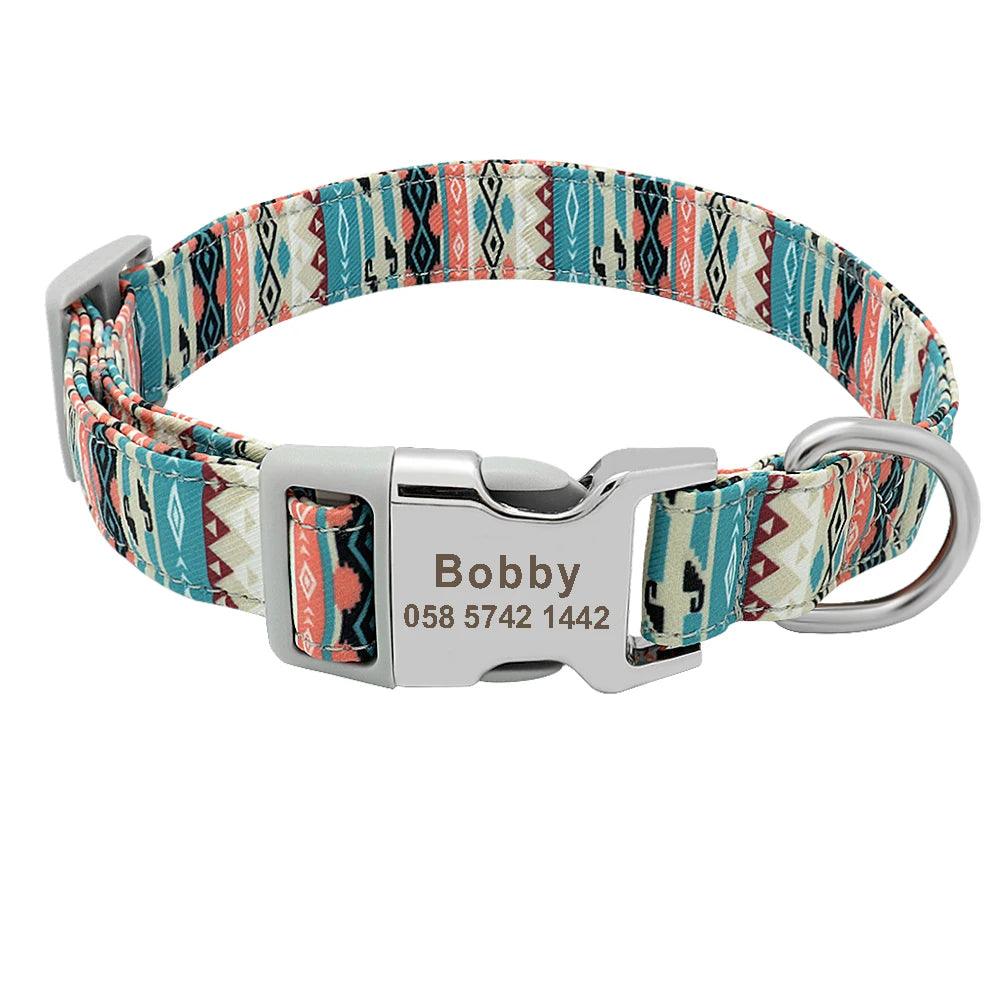 Custom Engraved Dog Collar - Weird Wembley's Leashes & Collars 