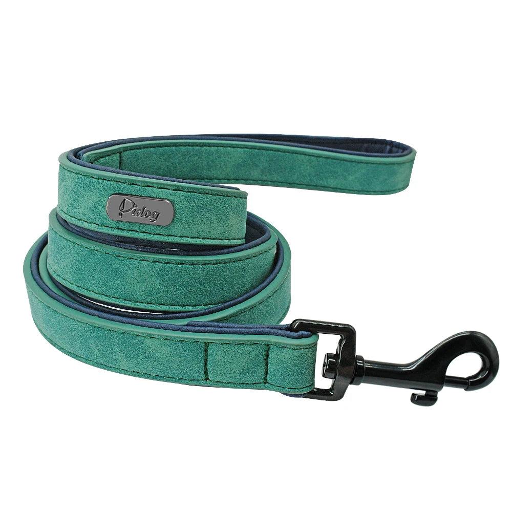 Custom Durable Leather Dog Collars and Leashes - Weird Wembley's Leashes & Collars 