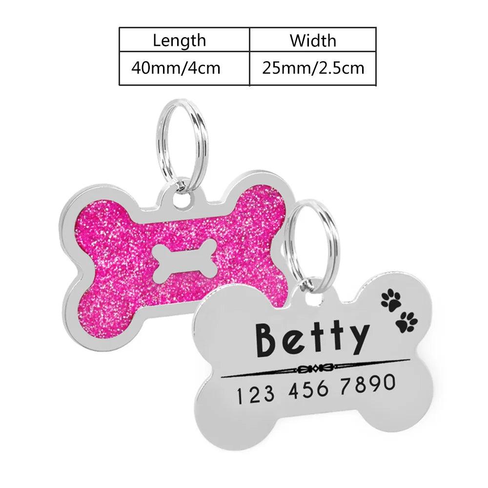 Personalized Dog ID Tags - Weird Wembley's Leashes & Collars 