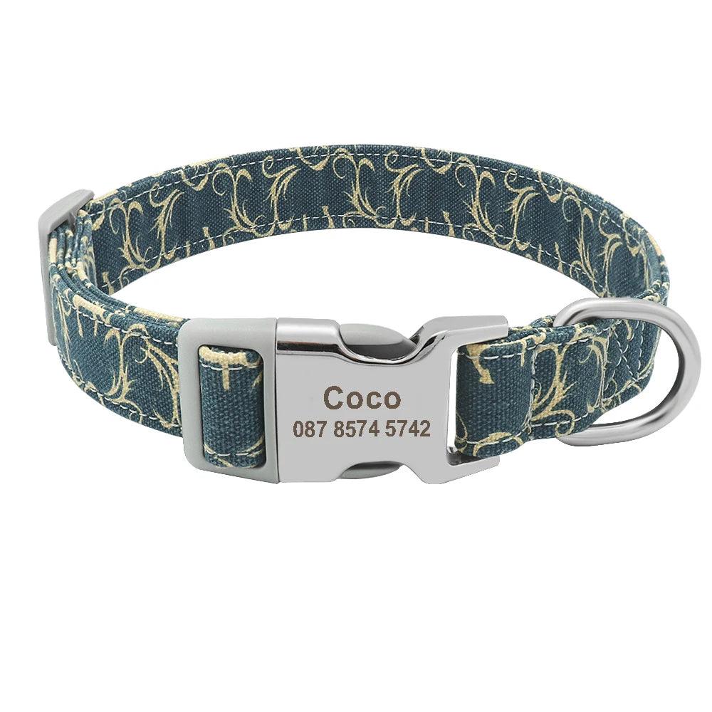 Custom Engraved Dog Collar - Weird Wembley's Leashes & Collars 