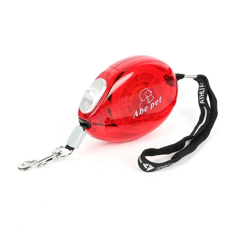 Portable Fashionable Pocket Retractable Leash Strap Lanyard 2.5m Automatic Extending Nylon Mini Dog Leash - Weird Wembley's Leashes & Collars 