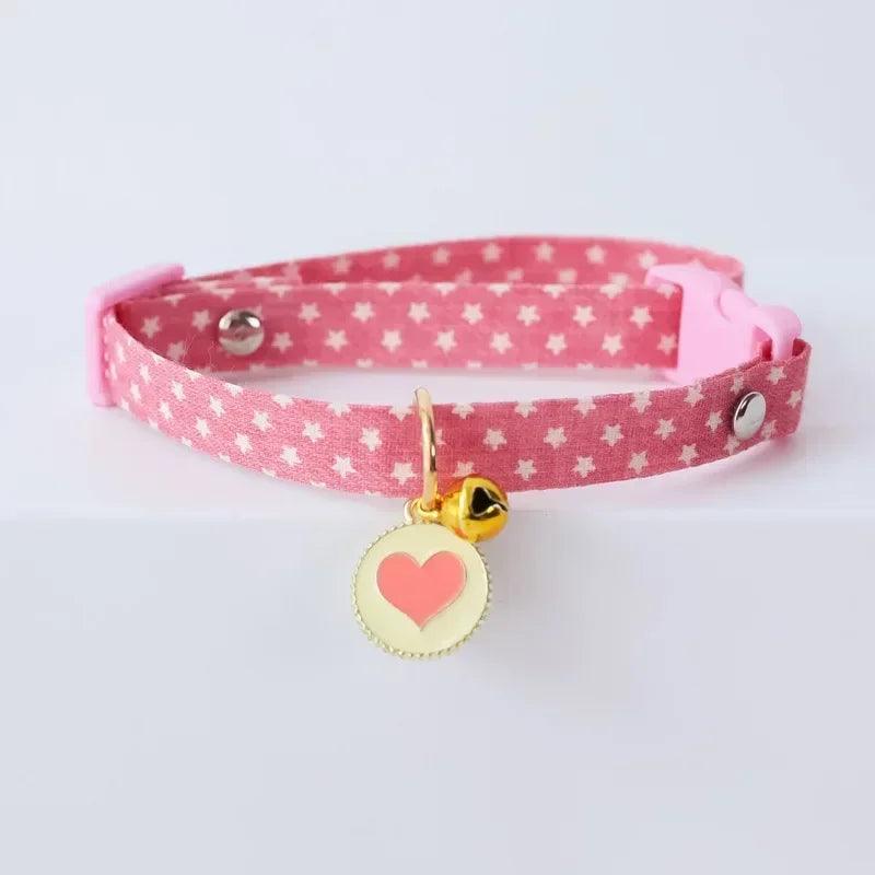 Breakaway Cat Collar With Bell - Weird Wembley's Leashes & Collars 