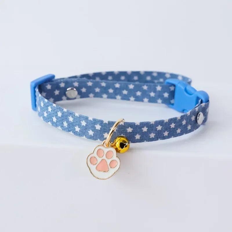 Breakaway Cat Collar With Bell - Weird Wembley's Leashes & Collars 