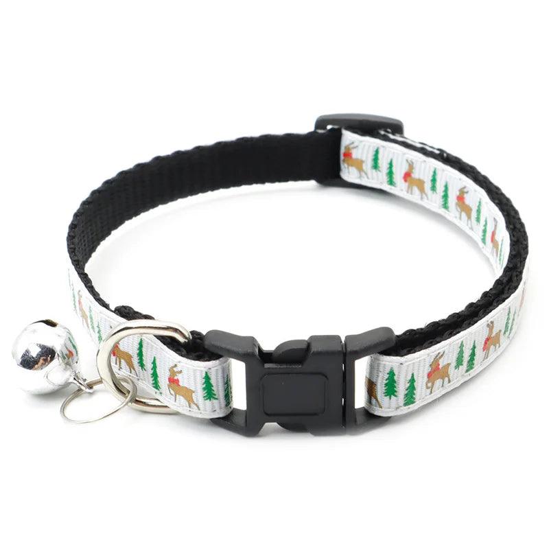 Christmas Safety Cat Collar - Weird Wembley's Leashes & Collars 