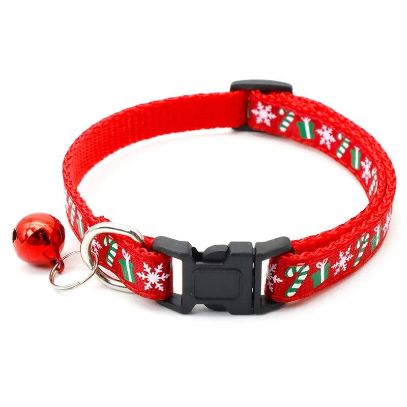 Christmas Safety Cat Collar - Weird Wembley's Leashes & Collars 