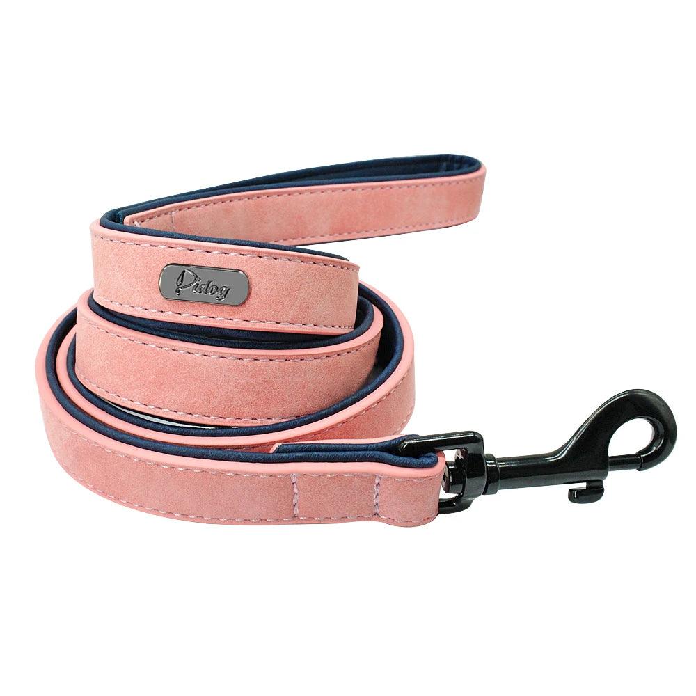 Custom Durable Leather Dog Collars and Leashes - Weird Wembley's Leashes & Collars 