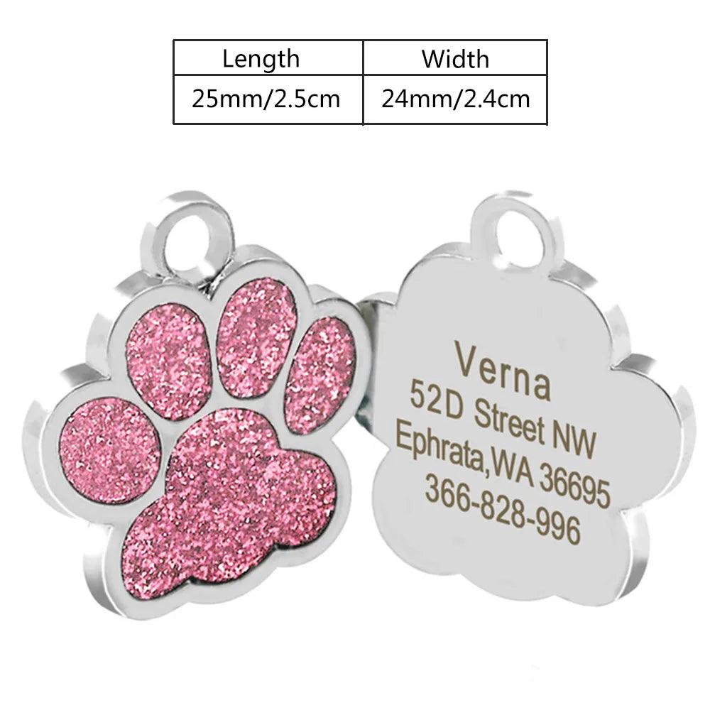 Personalized Dog ID Tags - Weird Wembley's Leashes & Collars 