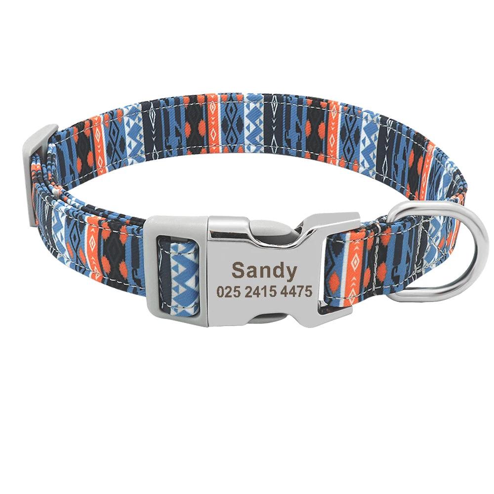 Custom Engraved Dog Collar - Weird Wembley's Leashes & Collars 