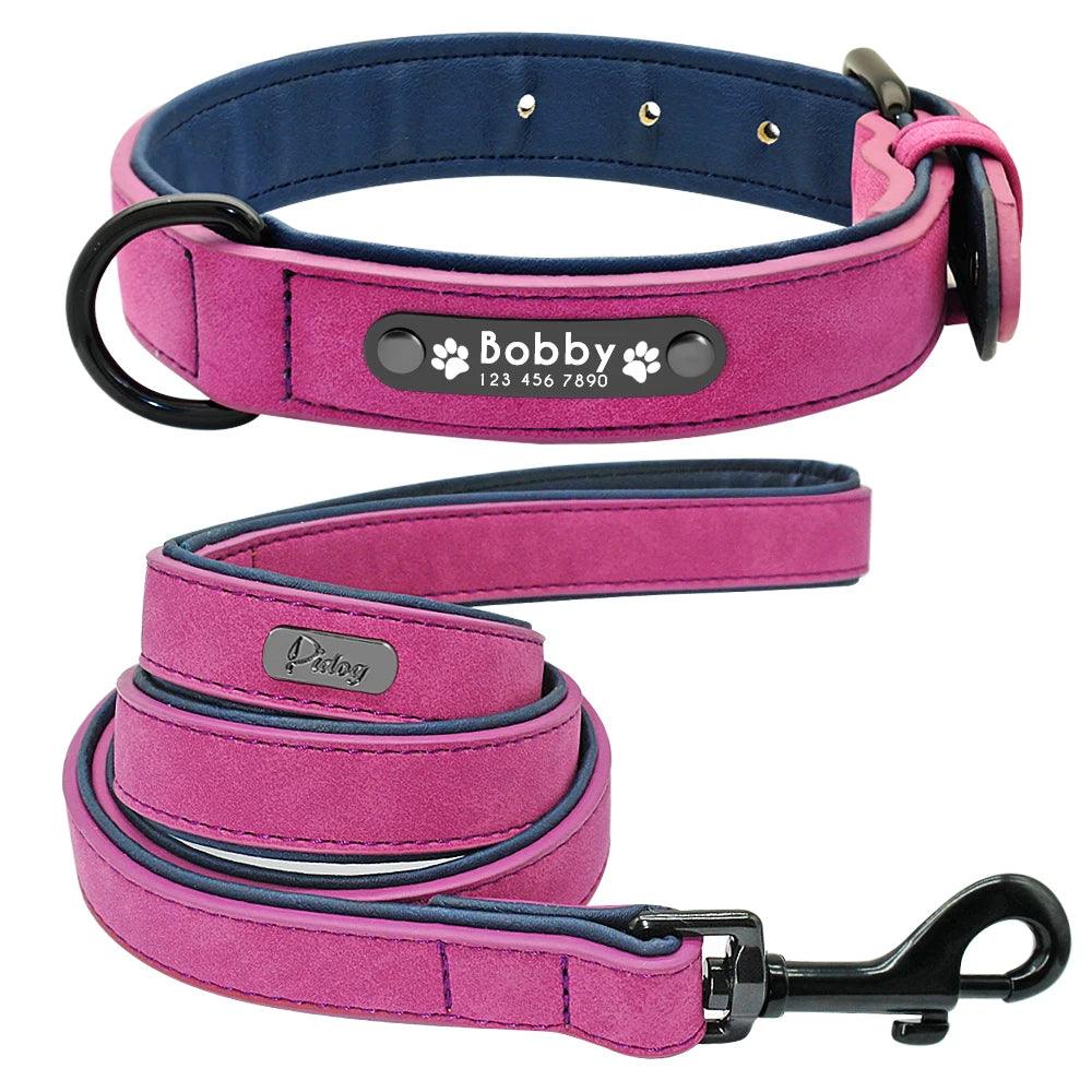 Custom Durable Leather Dog Collars and Leashes - Weird Wembley's Leashes & Collars 