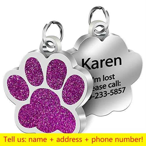 Personalized Pet ID Tags - Weird Wembley's Leashes & Collars 