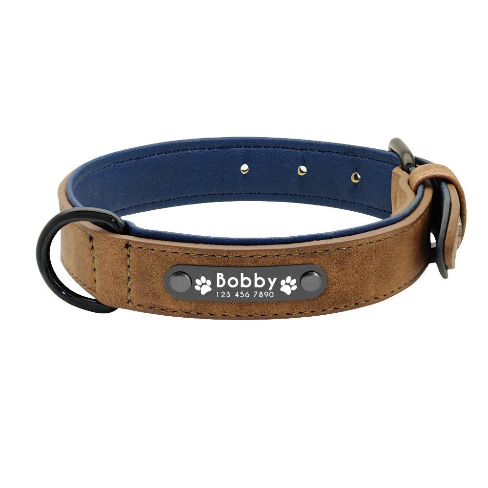 Custom Durable Leather Dog Collars and Leashes - Weird Wembley's Leashes & Collars 