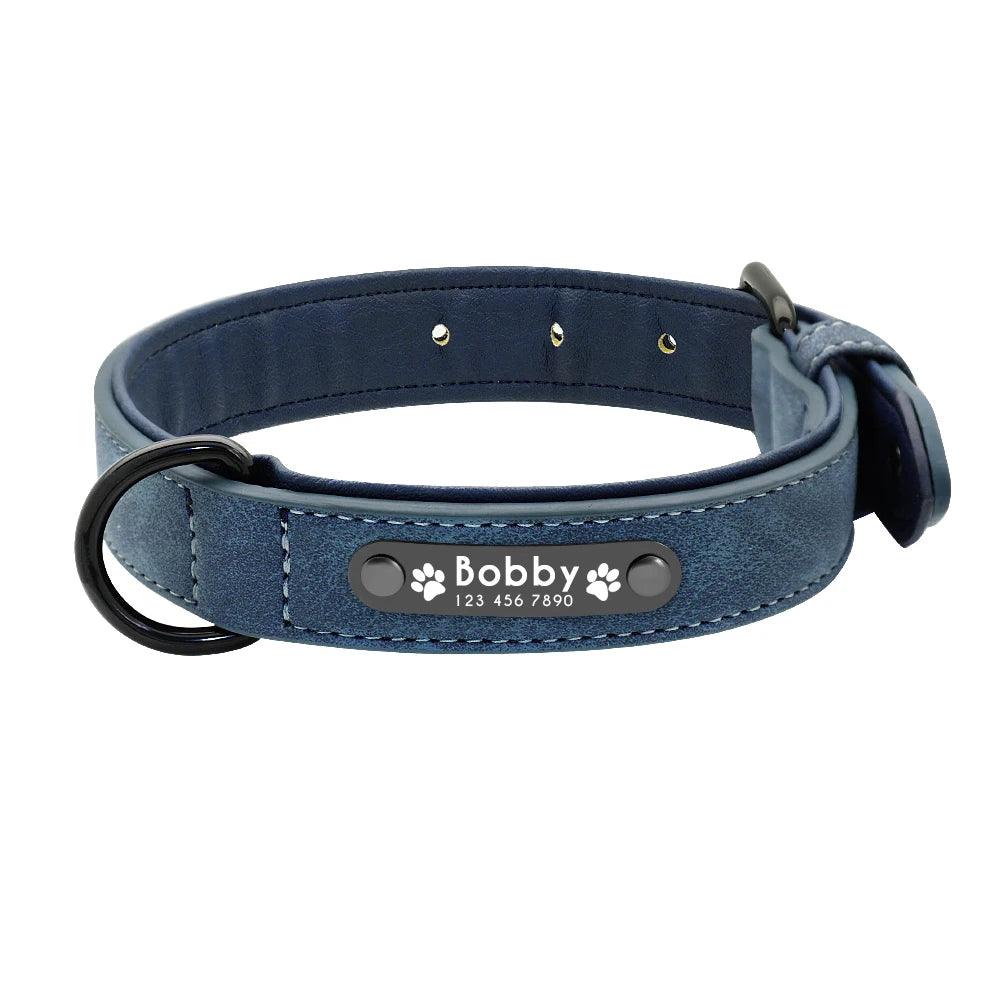 Custom Durable Leather Dog Collars and Leashes - Weird Wembley's Leashes & Collars 