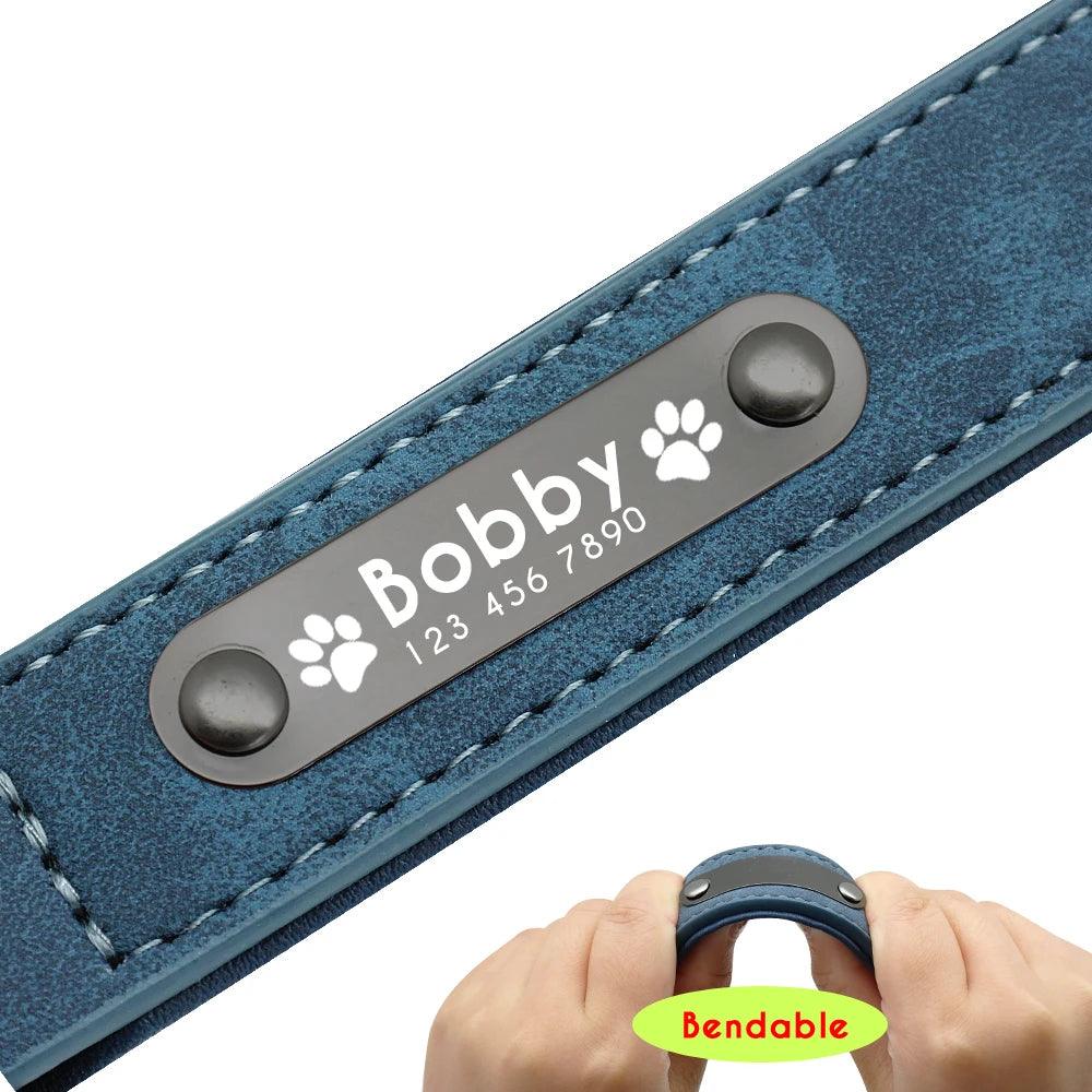 Custom Durable Leather Dog Collars and Leashes - Weird Wembley's Leashes & Collars 