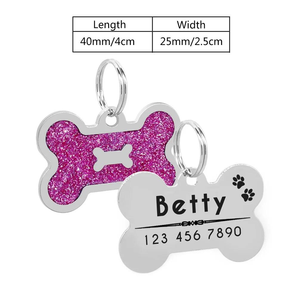 Personalized Dog ID Tags - Weird Wembley's Leashes & Collars 