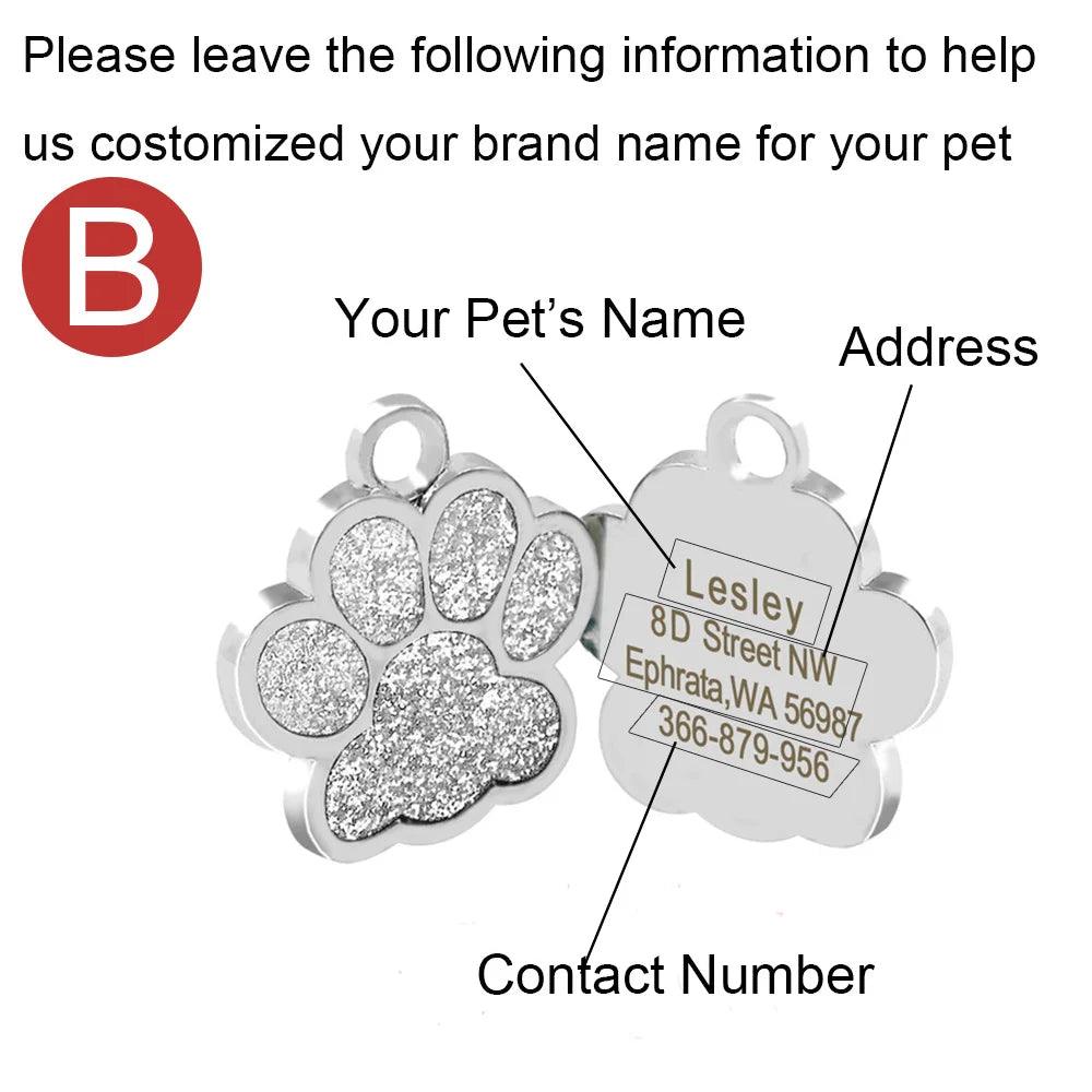 Personalized Dog ID Tags - Weird Wembley's Leashes & Collars 