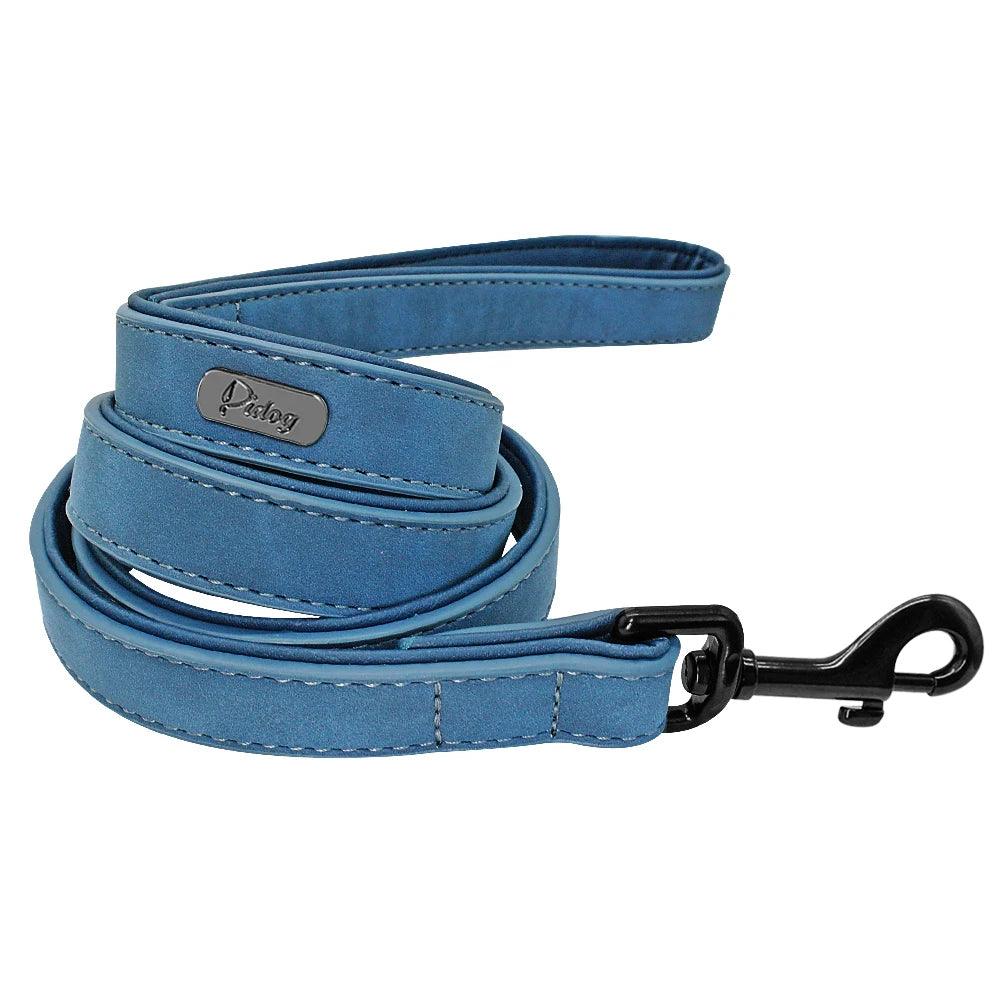 Custom Durable Leather Dog Collars and Leashes - Weird Wembley's Leashes & Collars 