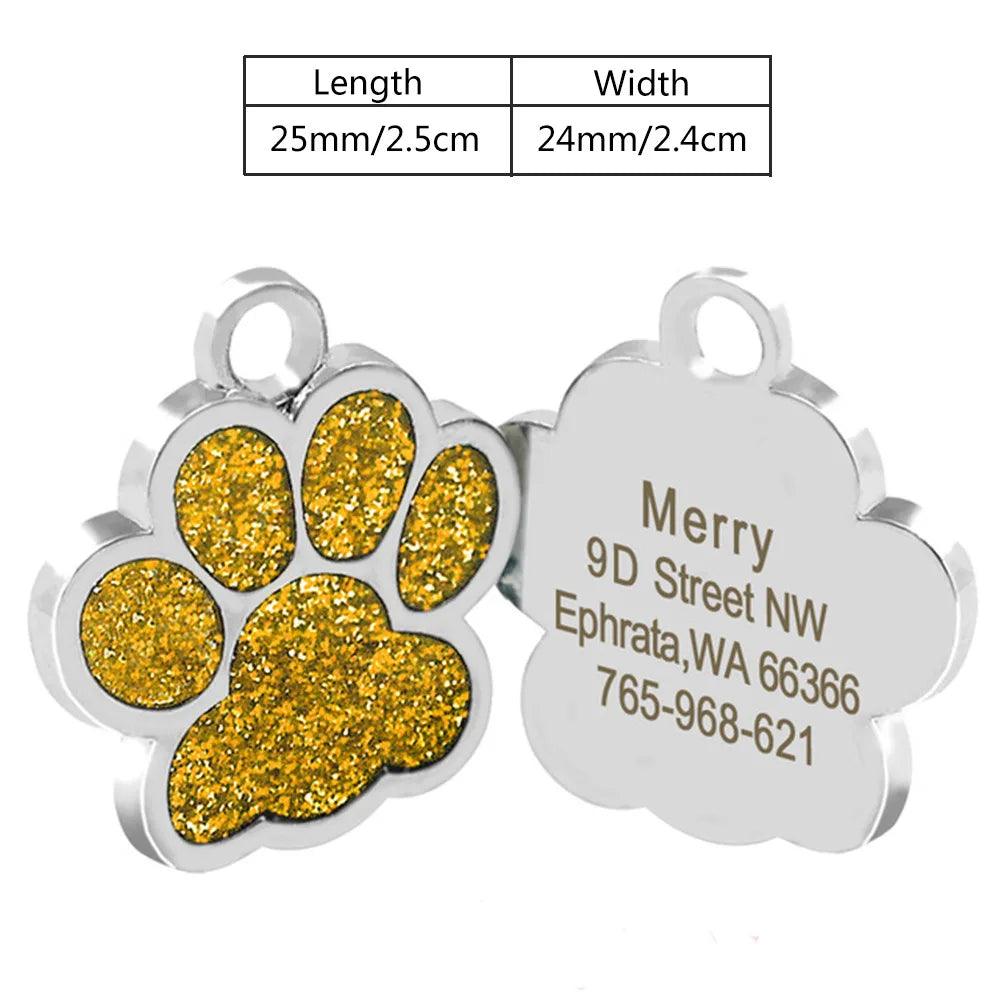 Personalized Dog ID Tags - Weird Wembley's Leashes & Collars 