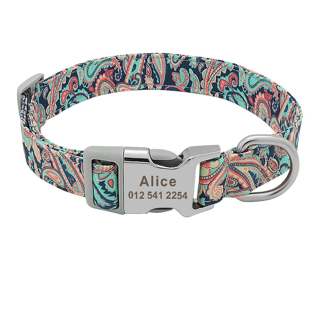 Custom Engraved Dog Collar - Weird Wembley's Leashes & Collars 