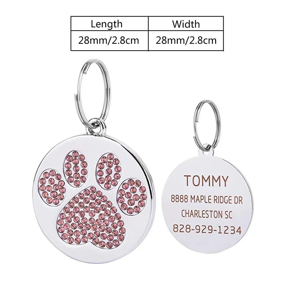 Personalized Dog ID Tags - Weird Wembley's Leashes & Collars 