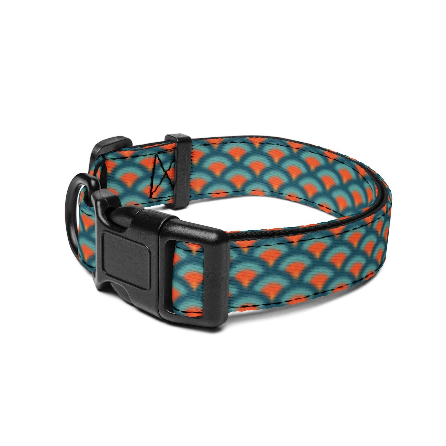 Adjustable Pet Collar with Vibrant Pattern and Secure Buckle Ships Free - Weird Wembley's Leashes & Collars 