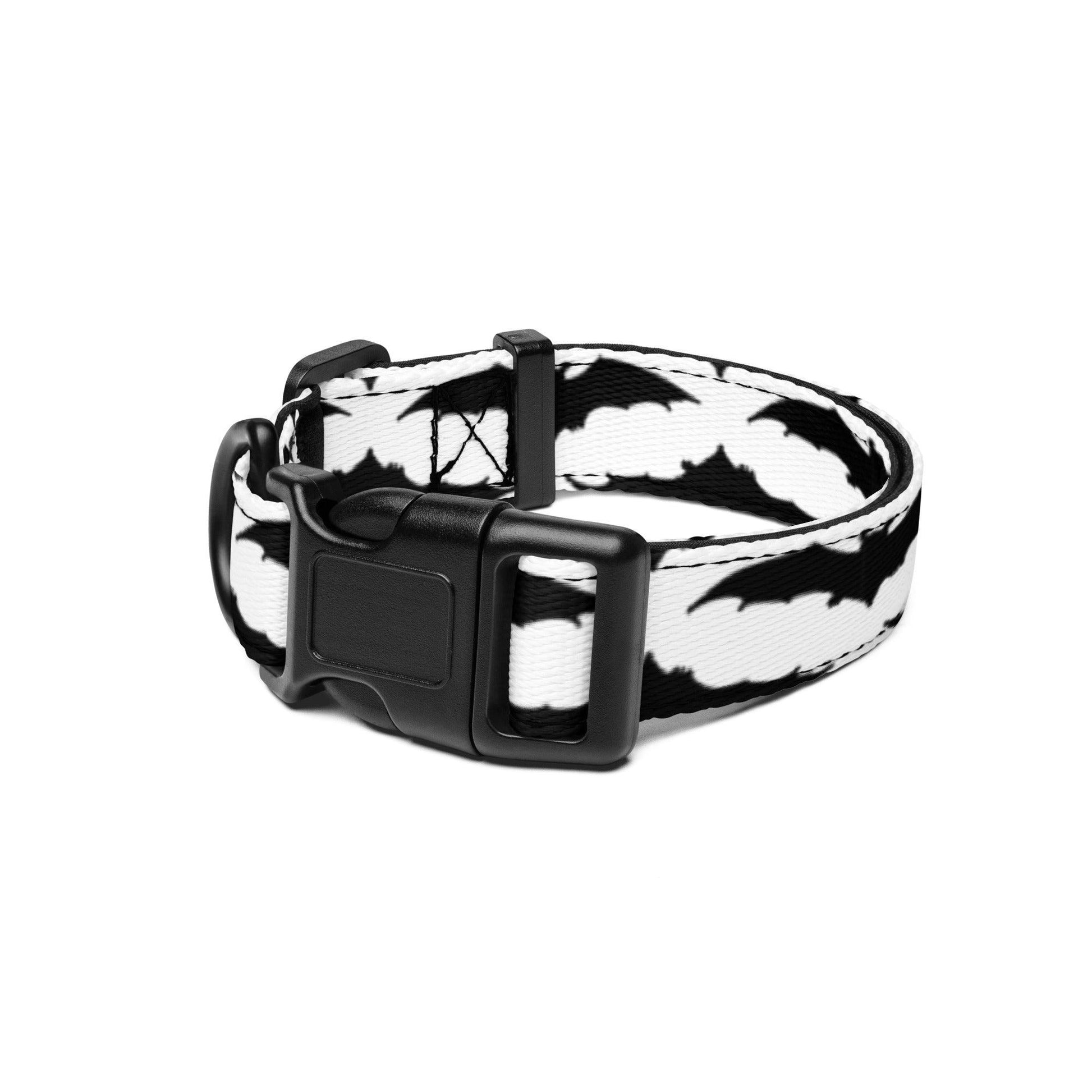 Dog Collar with Bats Ships Free - Weird Wembley's Leashes & Collars 